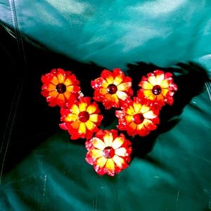 Pier 1 flower napkin rings